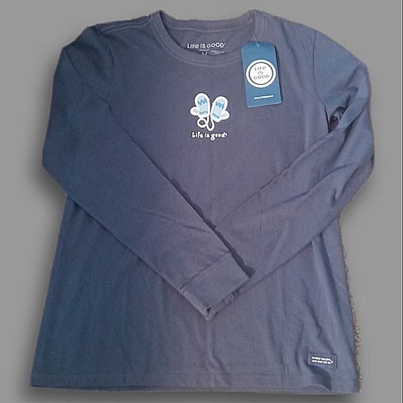Life Is Good Tops - Life Is Good Crusher Long Sleeve Shirt Women's Size Medium (NWT)